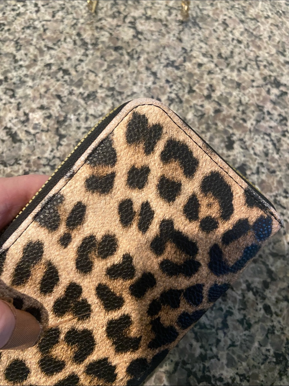 Clutch/Wristlet in Animal Print - Picture 5 of 15